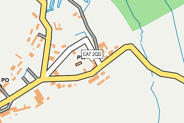 CA7 2QD map - OS OpenMap – Local (Ordnance Survey)