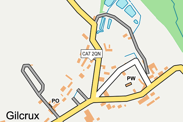 CA7 2QN map - OS OpenMap – Local (Ordnance Survey)