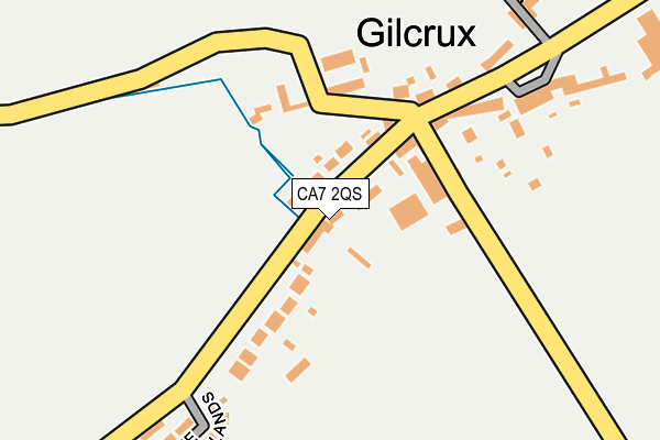 CA7 2QS map - OS OpenMap – Local (Ordnance Survey)