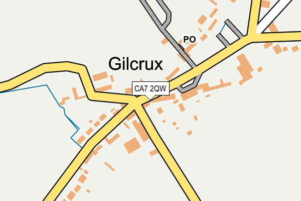 CA7 2QW map - OS OpenMap – Local (Ordnance Survey)