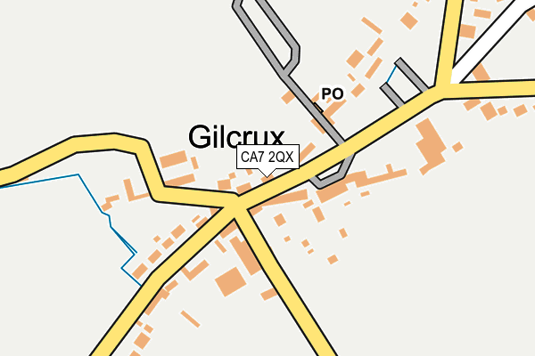 CA7 2QX map - OS OpenMap – Local (Ordnance Survey)