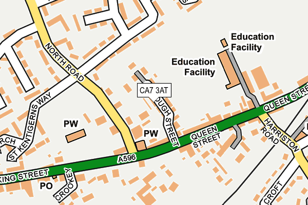 CA7 3AT map - OS OpenMap – Local (Ordnance Survey)