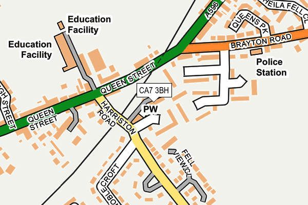 CA7 3BH map - OS OpenMap – Local (Ordnance Survey)