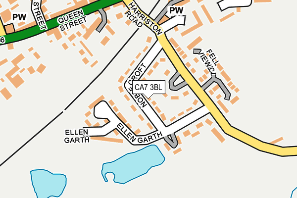 CA7 3BL map - OS OpenMap – Local (Ordnance Survey)