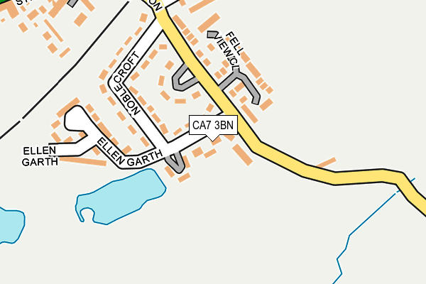 CA7 3BN map - OS OpenMap – Local (Ordnance Survey)