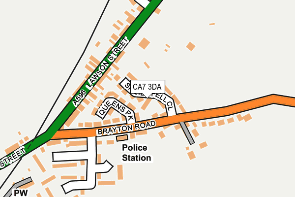 CA7 3DA map - OS OpenMap – Local (Ordnance Survey)