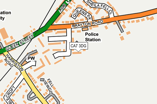 CA7 3DG map - OS OpenMap – Local (Ordnance Survey)