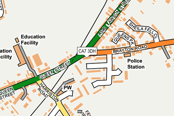 CA7 3DH map - OS OpenMap – Local (Ordnance Survey)