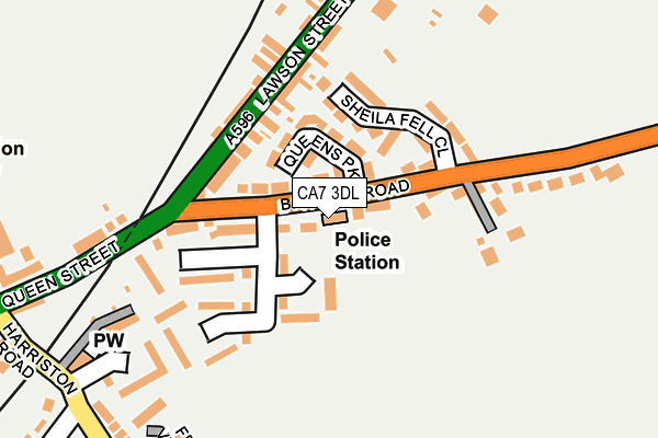 CA7 3DL map - OS OpenMap – Local (Ordnance Survey)