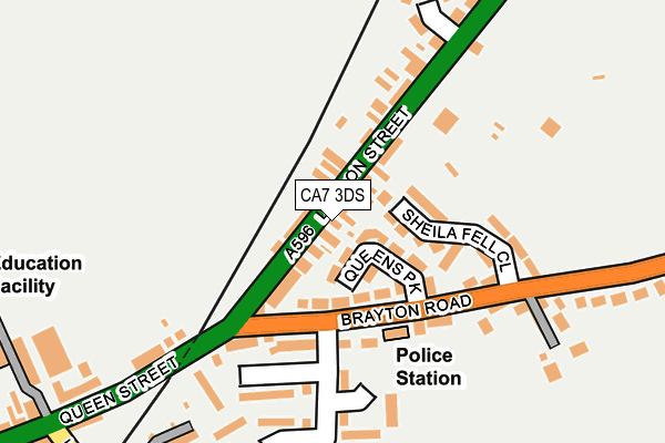 CA7 3DS map - OS OpenMap – Local (Ordnance Survey)