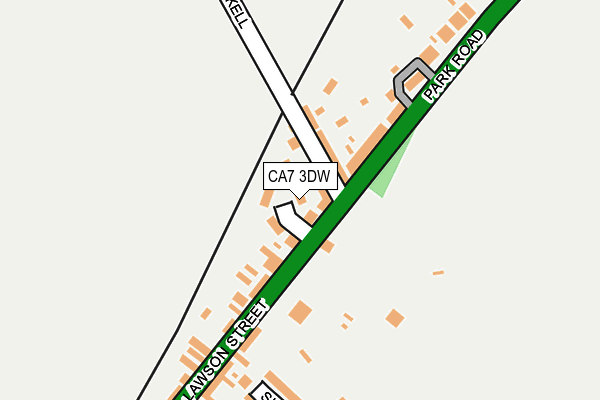 CA7 3DW map - OS OpenMap – Local (Ordnance Survey)