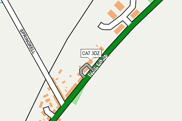 CA7 3DZ map - OS OpenMap – Local (Ordnance Survey)