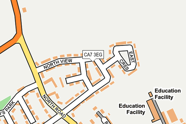 CA7 3EG map - OS OpenMap – Local (Ordnance Survey)