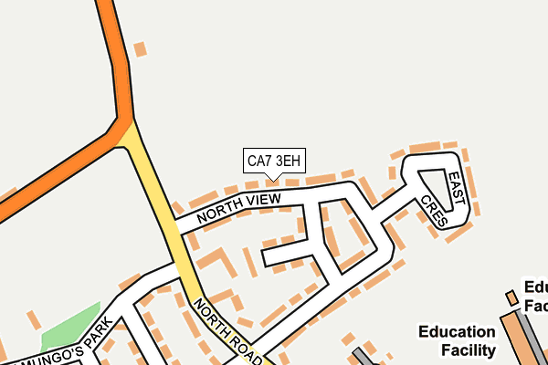 CA7 3EH map - OS OpenMap – Local (Ordnance Survey)