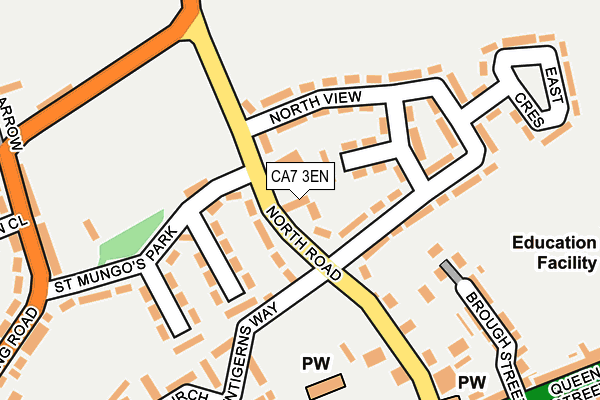 CA7 3EN map - OS OpenMap – Local (Ordnance Survey)