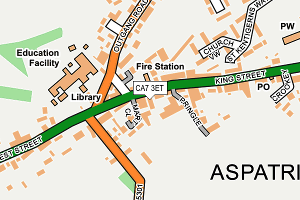 CA7 3ET map - OS OpenMap – Local (Ordnance Survey)