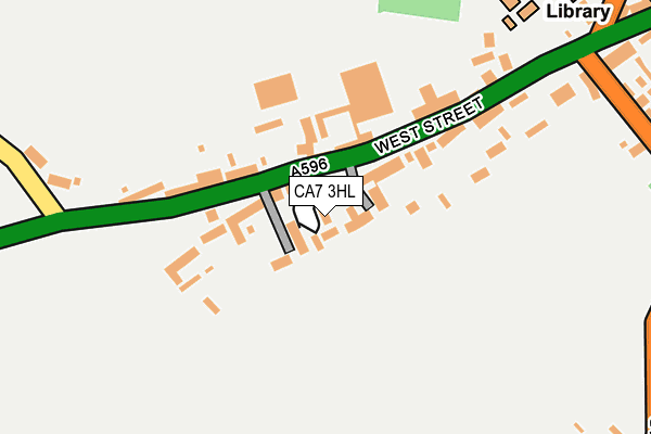 CA7 3HL map - OS OpenMap – Local (Ordnance Survey)