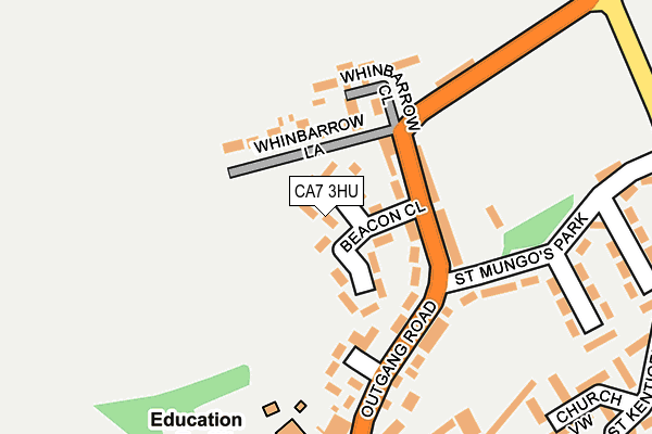 CA7 3HU map - OS OpenMap – Local (Ordnance Survey)
