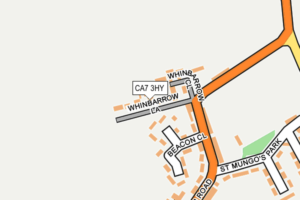 CA7 3HY map - OS OpenMap – Local (Ordnance Survey)