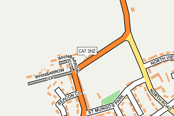 CA7 3HZ map - OS OpenMap – Local (Ordnance Survey)