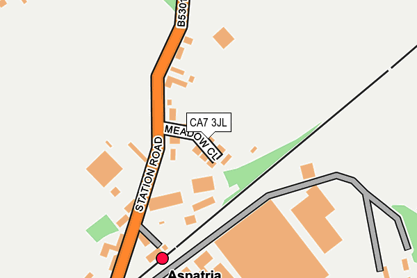 CA7 3JL map - OS OpenMap – Local (Ordnance Survey)
