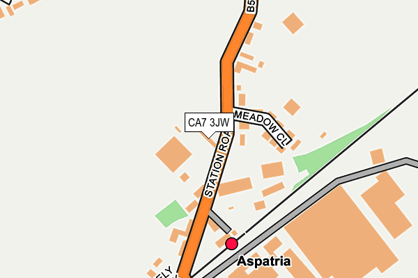 CA7 3JW map - OS OpenMap – Local (Ordnance Survey)