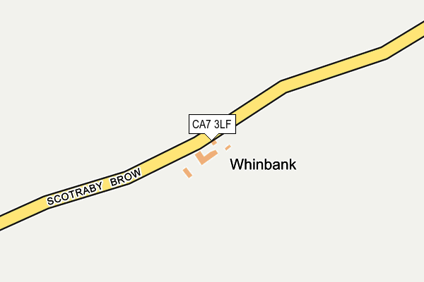 CA7 3LF map - OS OpenMap – Local (Ordnance Survey)