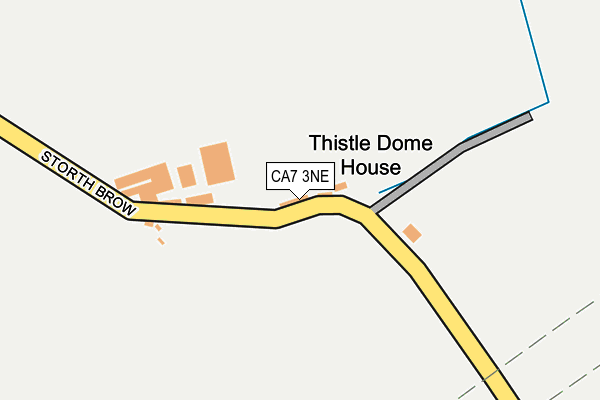 CA7 3NE map - OS OpenMap – Local (Ordnance Survey)
