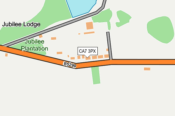 CA7 3PX map - OS OpenMap – Local (Ordnance Survey)