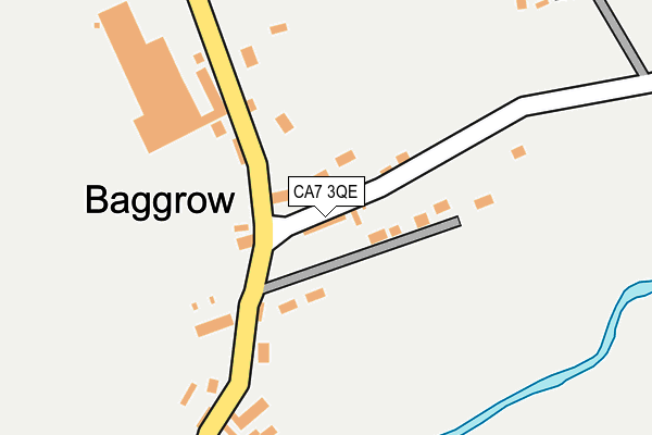 CA7 3QE map - OS OpenMap – Local (Ordnance Survey)