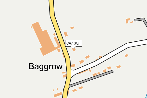 CA7 3QF map - OS OpenMap – Local (Ordnance Survey)