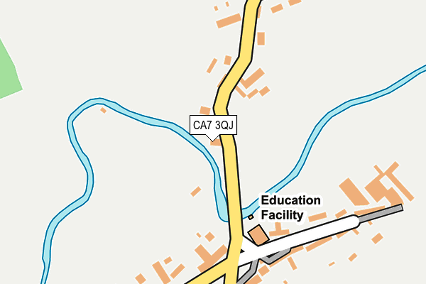 CA7 3QJ map - OS OpenMap – Local (Ordnance Survey)