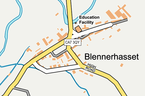 CA7 3QY map - OS OpenMap – Local (Ordnance Survey)