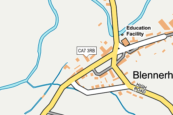 CA7 3RB map - OS OpenMap – Local (Ordnance Survey)