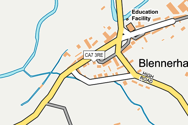 CA7 3RE map - OS OpenMap – Local (Ordnance Survey)