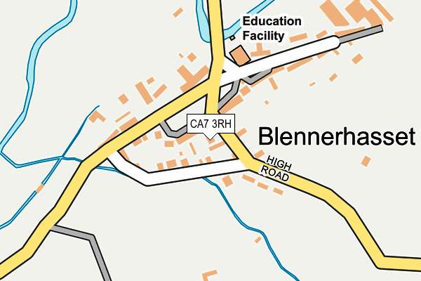CA7 3RH map - OS OpenMap – Local (Ordnance Survey)