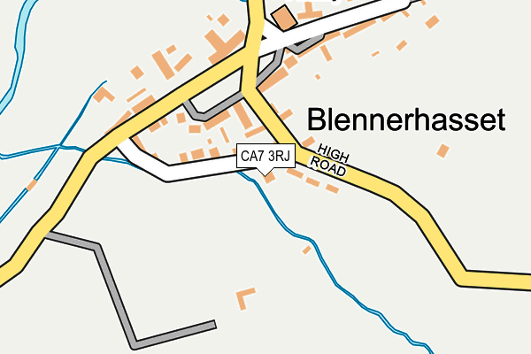 CA7 3RJ map - OS OpenMap – Local (Ordnance Survey)