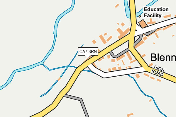 CA7 3RN map - OS OpenMap – Local (Ordnance Survey)