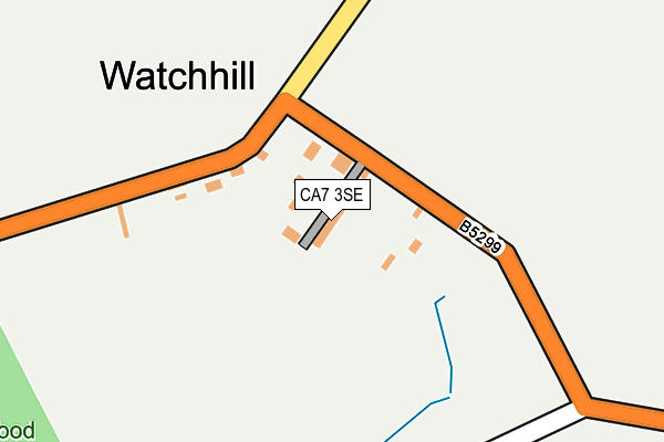 CA7 3SE map - OS OpenMap – Local (Ordnance Survey)