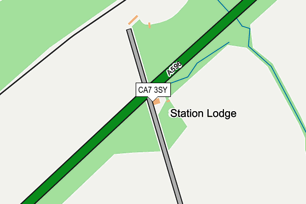 CA7 3SY map - OS OpenMap – Local (Ordnance Survey)