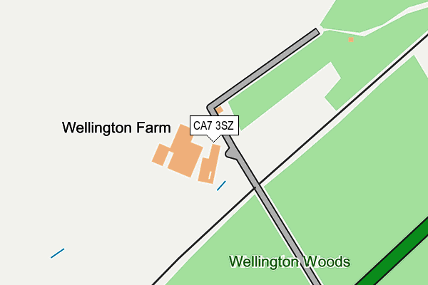 CA7 3SZ map - OS OpenMap – Local (Ordnance Survey)