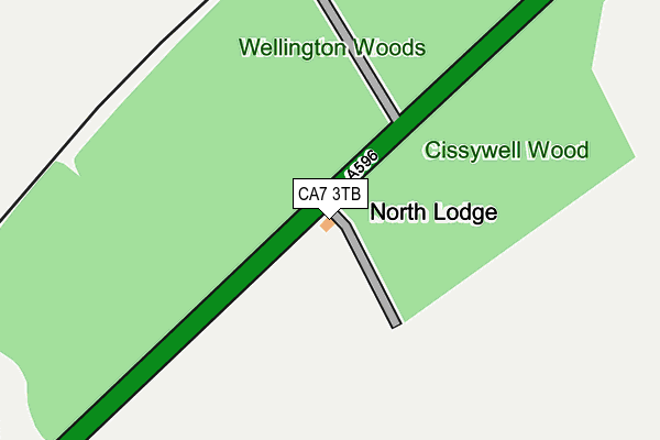 CA7 3TB map - OS OpenMap – Local (Ordnance Survey)