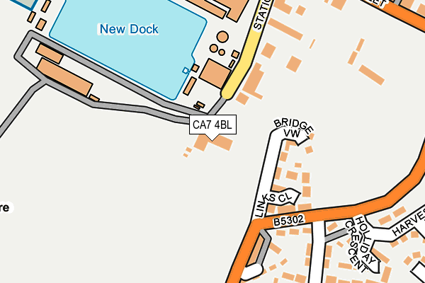 CA7 4BL map - OS OpenMap – Local (Ordnance Survey)