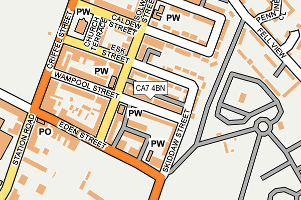 CA7 4BN map - OS OpenMap – Local (Ordnance Survey)