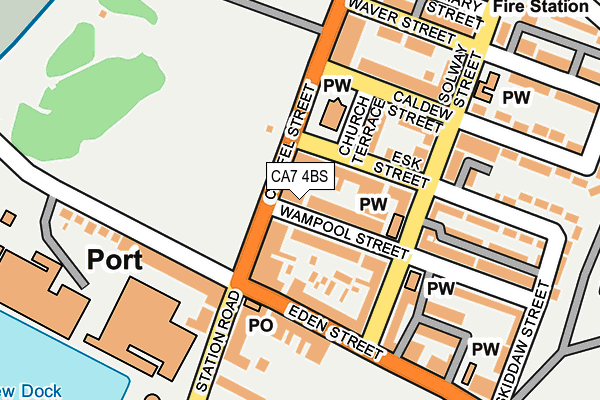 CA7 4BS map - OS OpenMap – Local (Ordnance Survey)