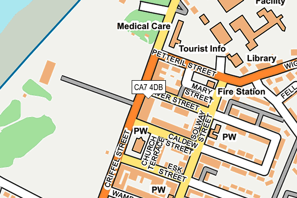 CA7 4DB map - OS OpenMap – Local (Ordnance Survey)