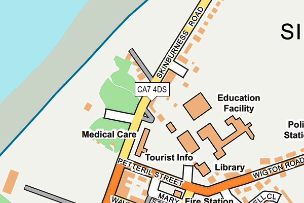 CA7 4DS map - OS OpenMap – Local (Ordnance Survey)