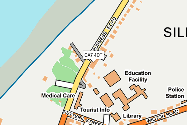 CA7 4DT map - OS OpenMap – Local (Ordnance Survey)