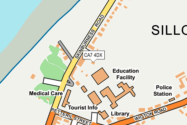 CA7 4DX map - OS OpenMap – Local (Ordnance Survey)