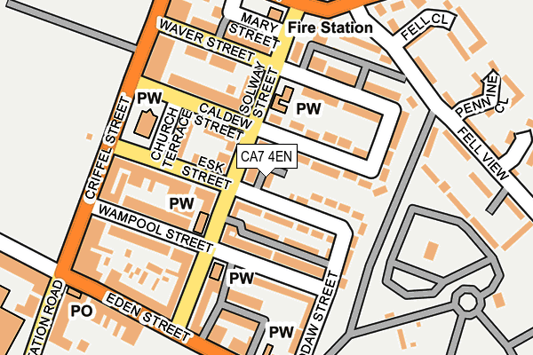 CA7 4EN map - OS OpenMap – Local (Ordnance Survey)